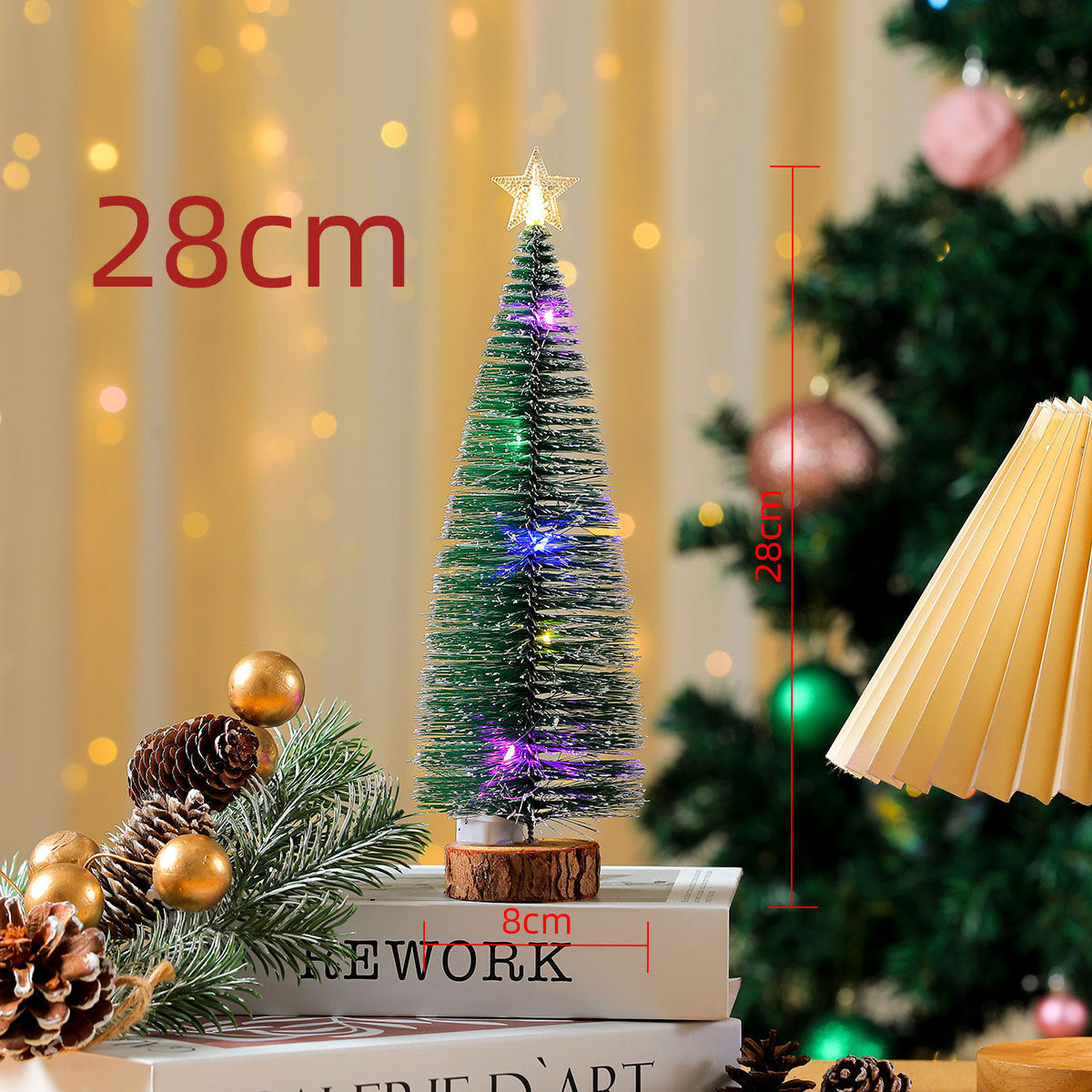 Miniaturowa Choinka LED w Skandynawskim Stylu