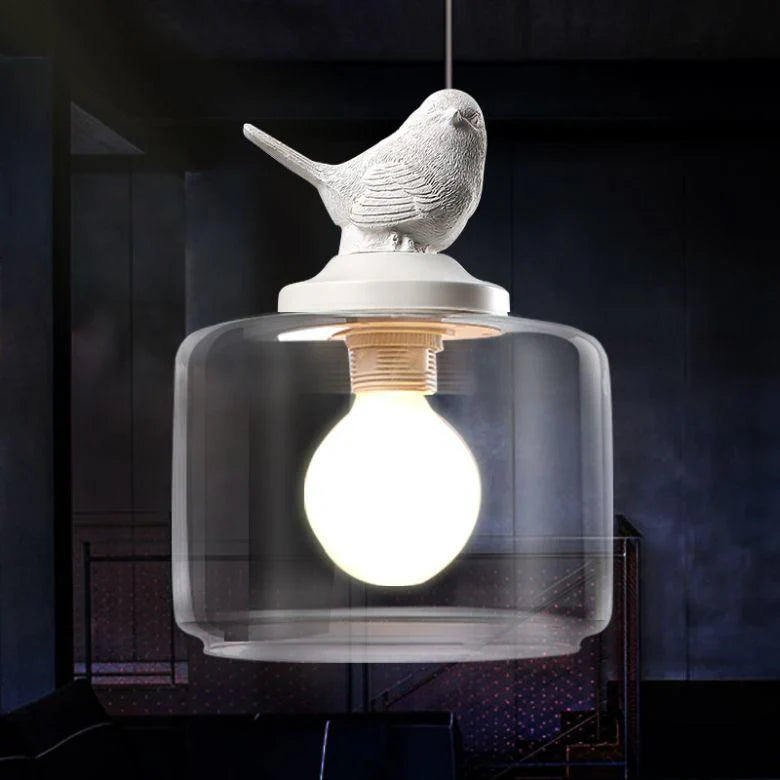 Bird | Lampa Wisząca z Motywem Ptaków – Elegancki Design do Salonu i Jadalni
