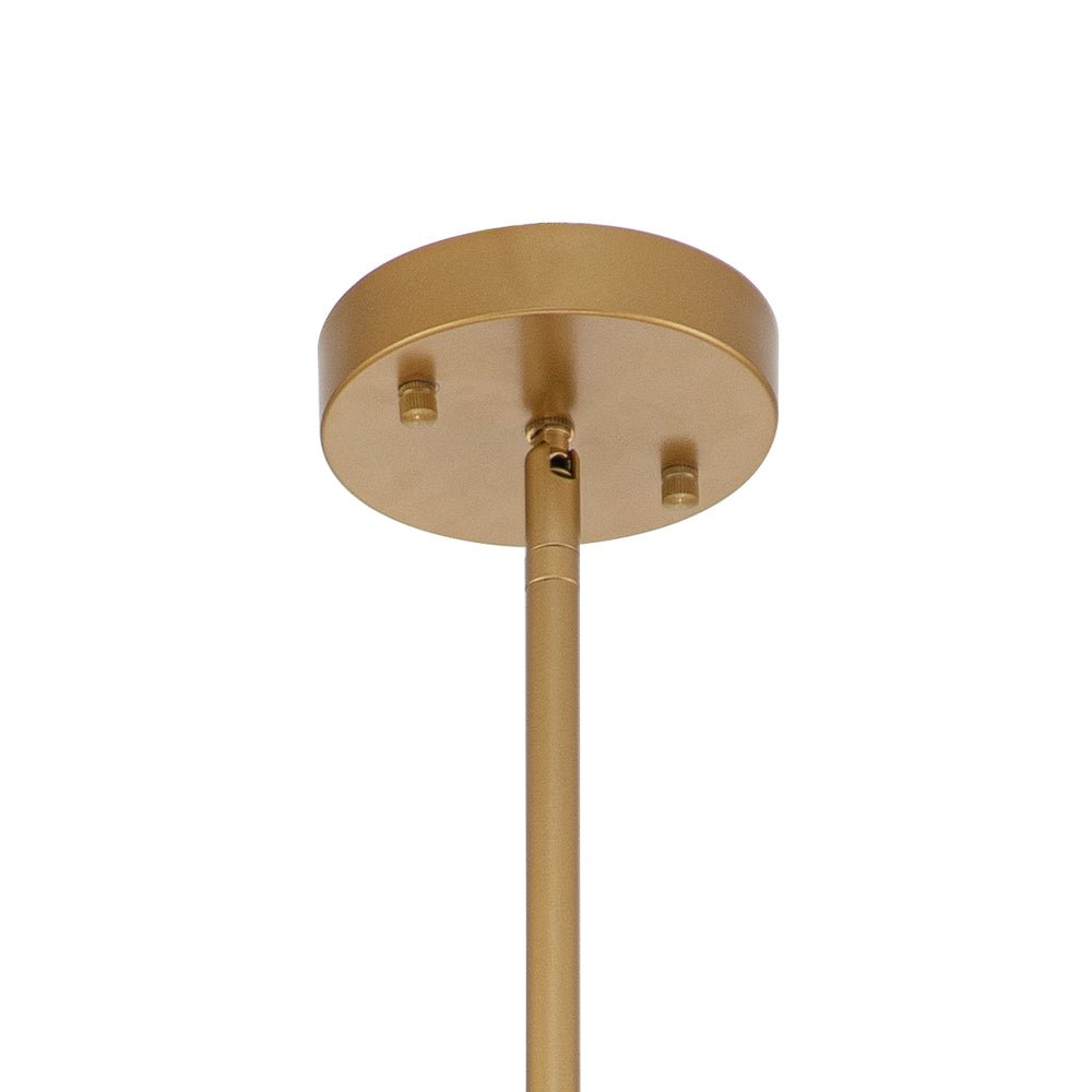 Żyrandol Sputnik Słońce Mid-Century na 10 Punktów