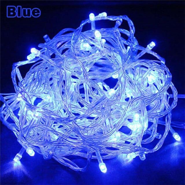 Świąteczny Łańcuch Świetlny LED 10, 20 lub 30 m - Niebieskie / 10 m, 100 LED