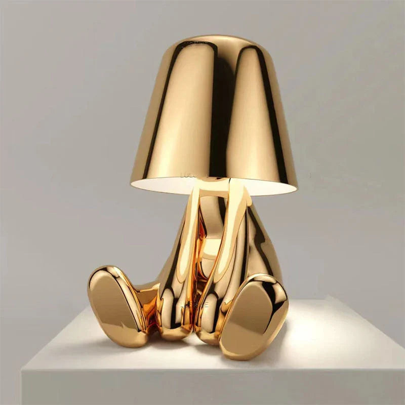 Little Man Lamp | Modern Rechargeable Table Lamp