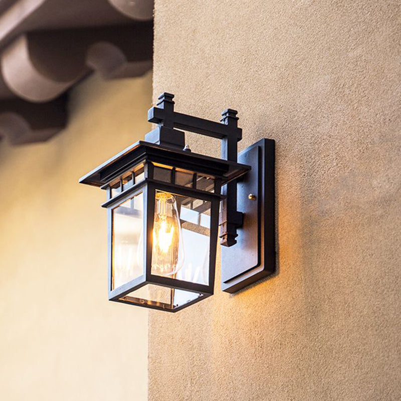 Alessio Black Deco - lampa ścienna, detal