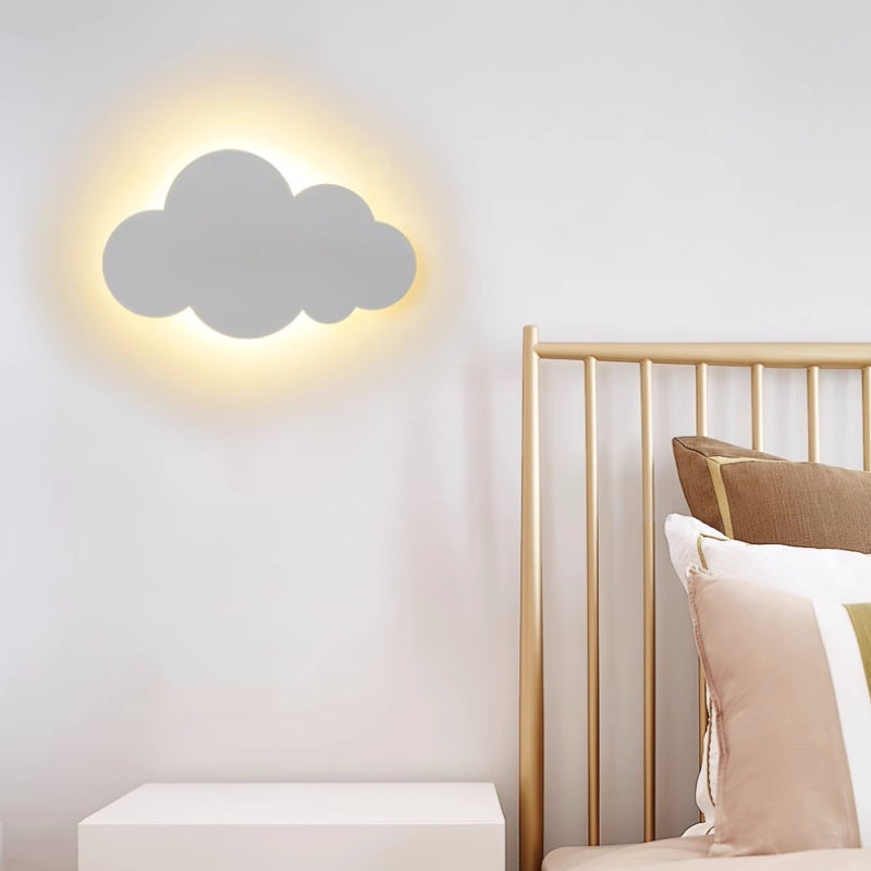 Aria Cloud | Minimalistyczna Ściemnialna Lampa Ścienna LED do Sypialni i Salonu