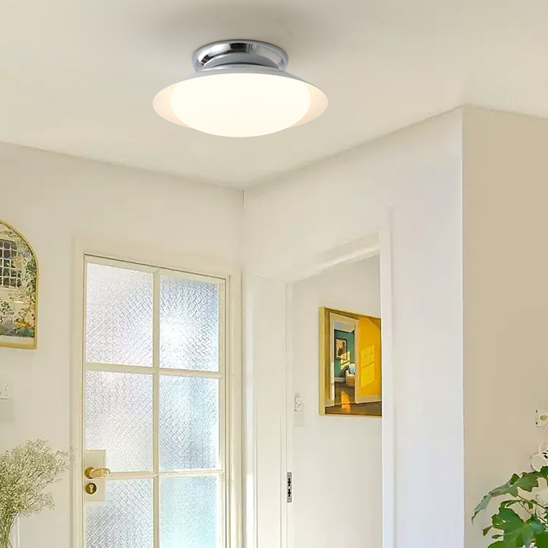 Lampa sufitowa Aurora LED w kształcie misy | Designerska lampa retro do salonu, sypialni i jadalni