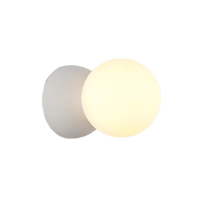 Lampa wisząca Origo z cementu | Designerska lampa sufitowa z kamienia i szkła do salonu i jadalni