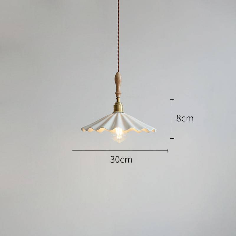 Lampa wisząca nad wyspę kuchenną | Ceramiczna designerska lampa sufitowa E27 do kuchni i jadalni