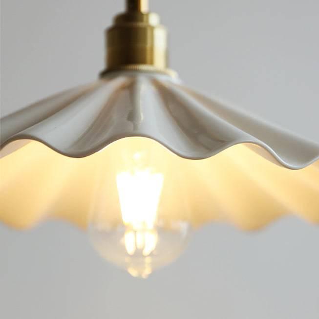 Lampa wisząca nad wyspę kuchenną | Ceramiczna designerska lampa sufitowa E27 do kuchni i jadalni