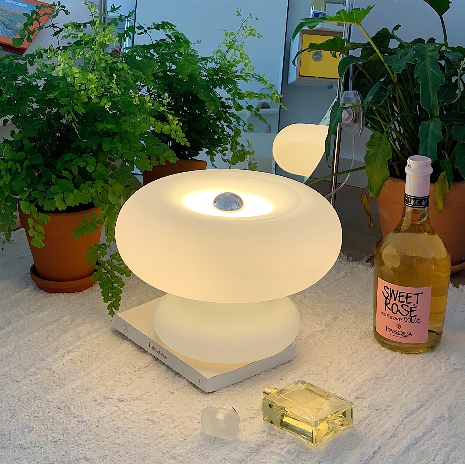 Donut | Designerska Lampa Stołowa E14/G9 – Nowoczesna Lampa do Salonu i Sypialni