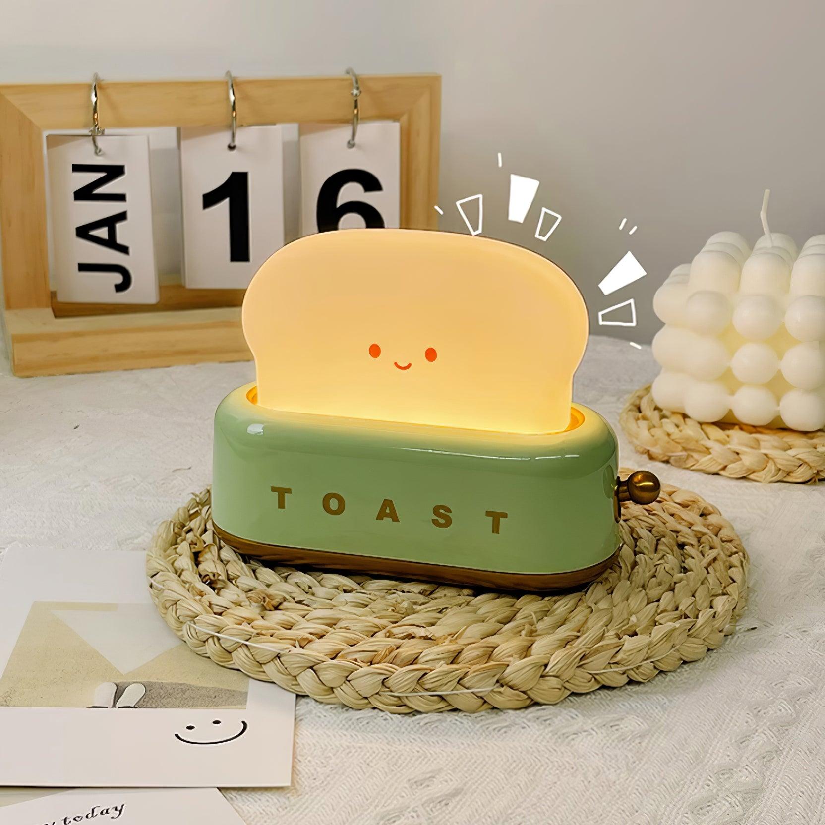 Toster - lampka nocna, detal