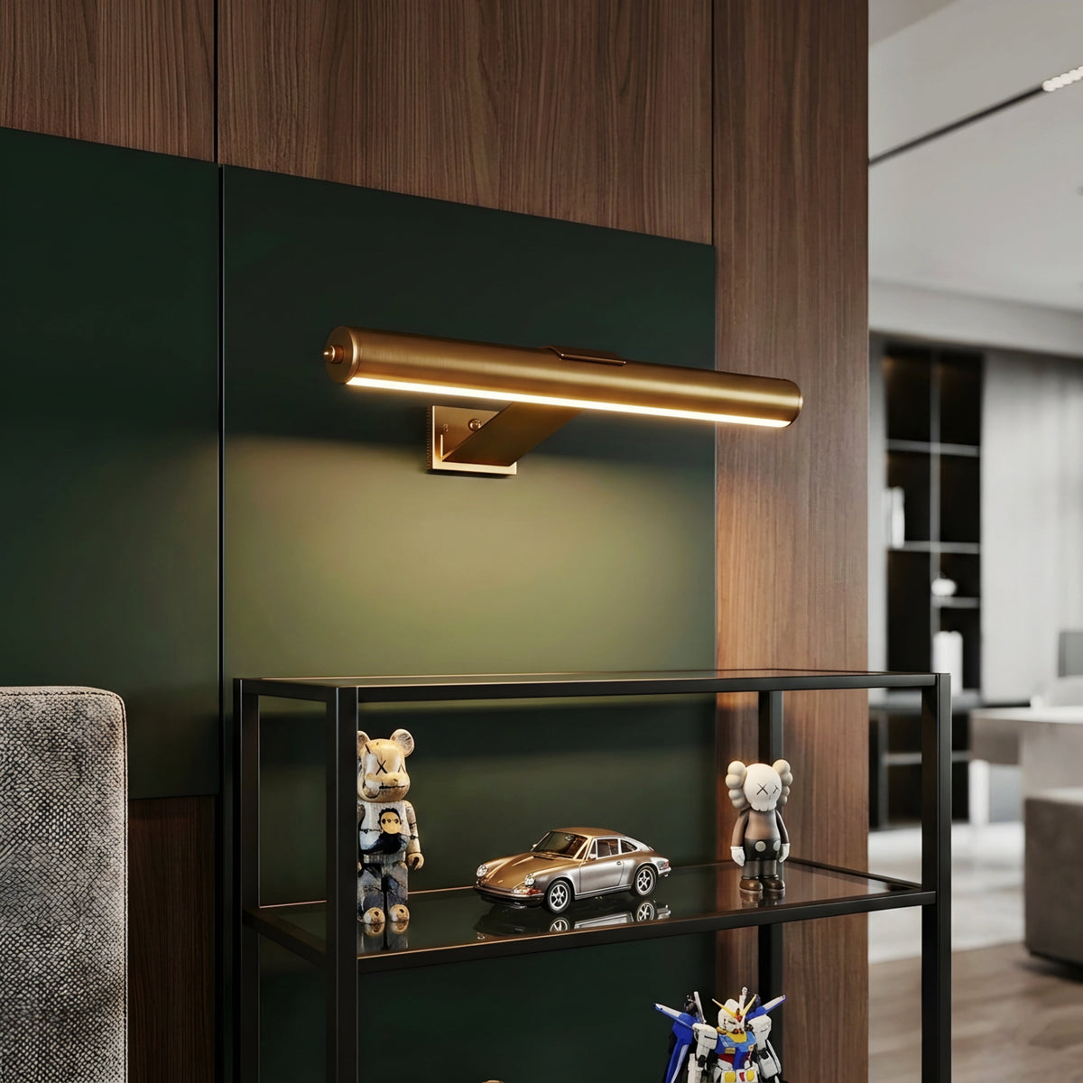 Galerie | Bezprzewodowa Regulowana Lampka LED do Podswietlania Obrazów