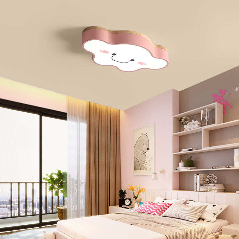 Lampa Sufitowa LED w Kształcie Chmury do Pokoju Dziecięcego