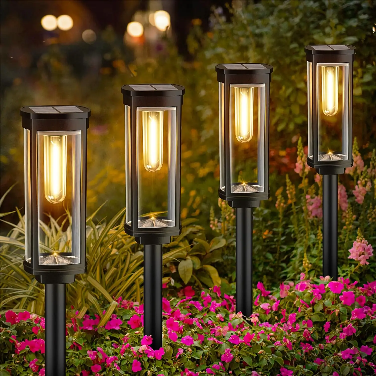 EcoGlow - solarne latarnie LED do ogrodu