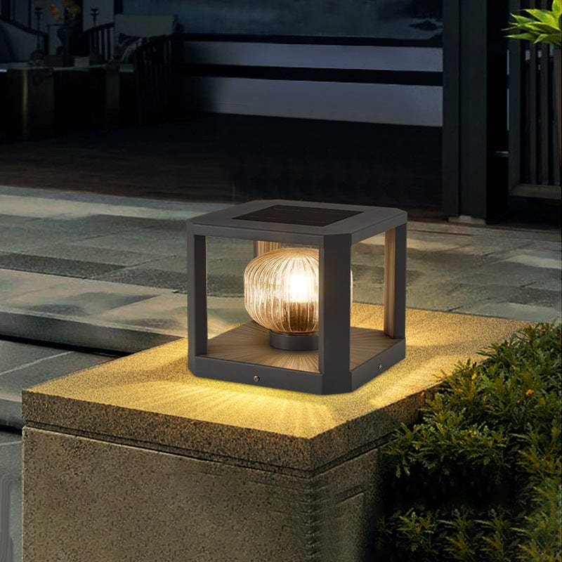 EcoGlow - elegancka solarna lampa ścieżkowa LED