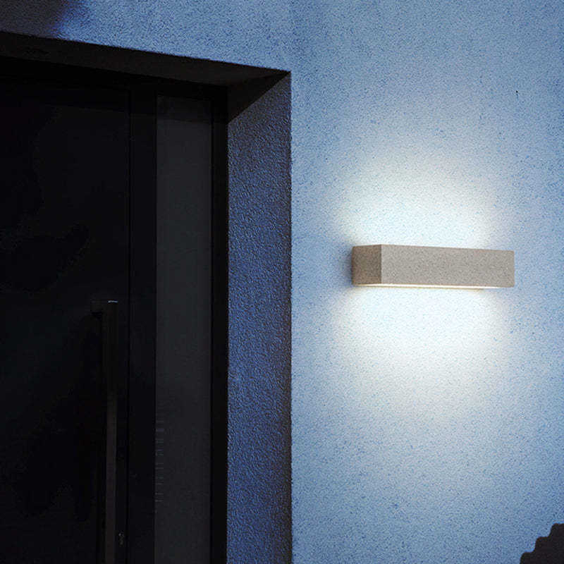Edge Collection – zewnętrzna lampa ścienna LED – zdjęcie 3