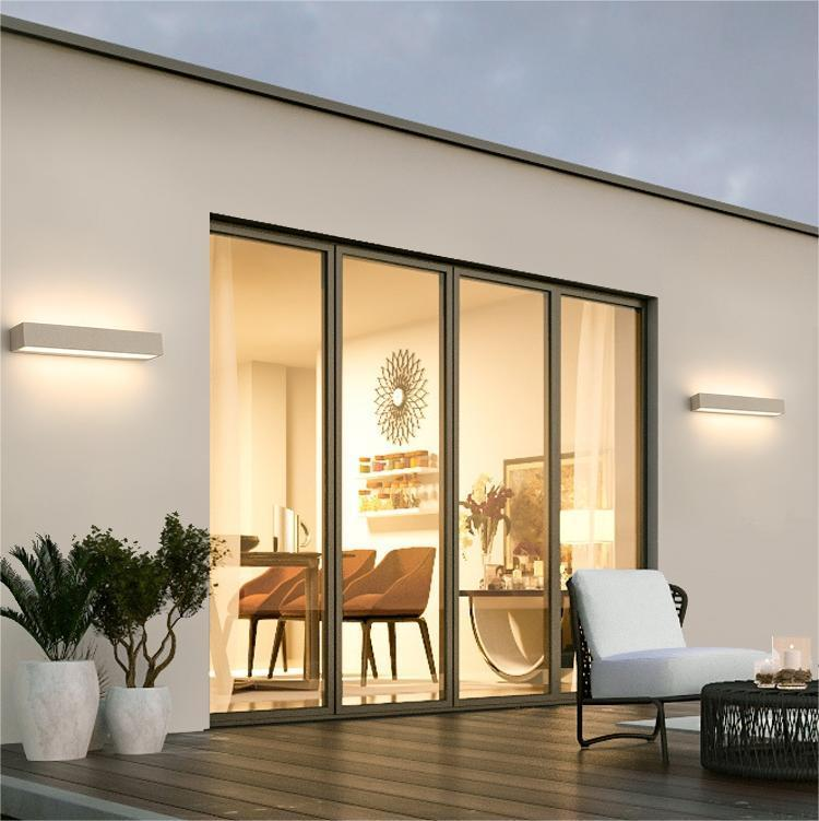 Edge Collection – zewnętrzna lampa ścienna LED – zdjęcie 5
