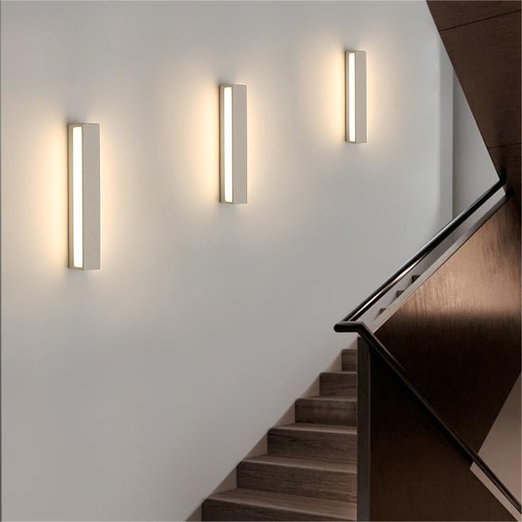 Edge Collection | Zewnętrzna Lampa Ścienna LED z Górnym i Dolnym Oświetleniem na Taras i Ogród