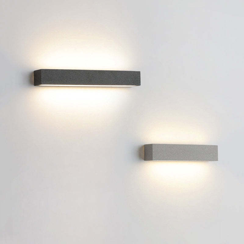 Edge Collection | Zewnętrzna Lampa Ścienna LED z Górnym i Dolnym Oświetleniem na Taras i Ogród
