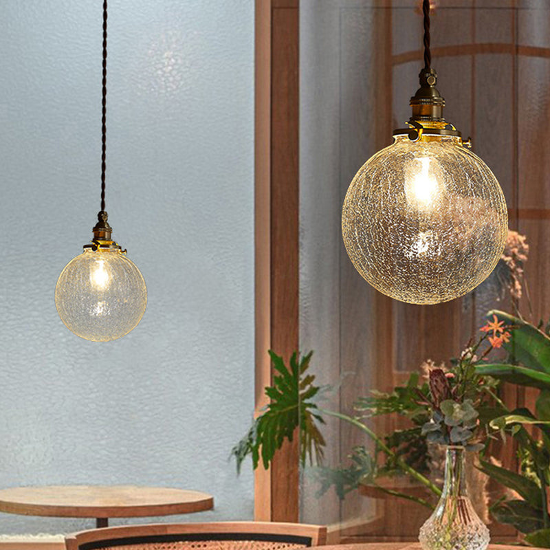 Kryształowa lampa wisząca ze szkła | Designerska lampa sufitowa LED do salonu i jadalni