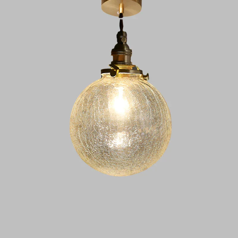 Kryształowa lampa wisząca ze szkła | Designerska lampa sufitowa LED do salonu i jadalni