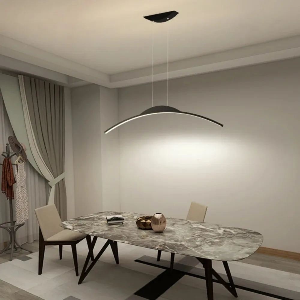 Lampa wisząca LED Lumen Ethirelle | Designerska nowoczesna lampa sufitowa do salonu, jadalni i kuchni