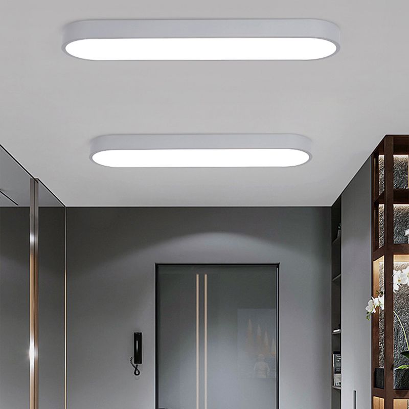 Owalna lampa sufitowa LED Arisha | Designerska nowoczesna lampa do salonu, sypialni i przedpokoju