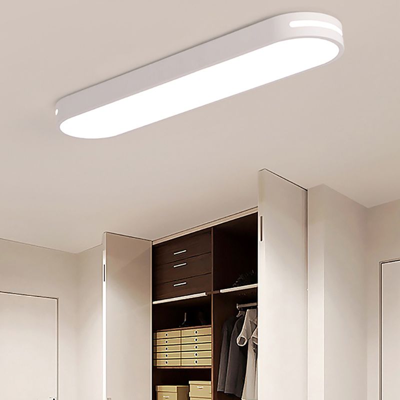 Owalna lampa sufitowa LED Arisha | Designerska nowoczesna lampa do salonu, sypialni i przedpokoju