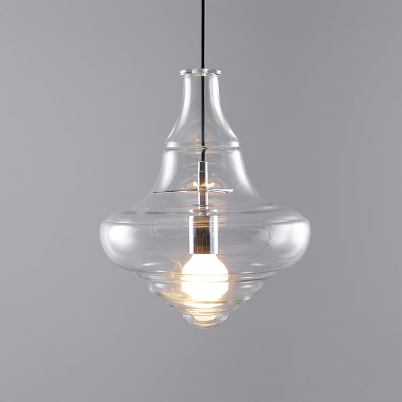 Lumen Collection | Designerska szklana lampa wisząca | Eleganckie oświetlenie do salonu, jadalni i przedpokoju