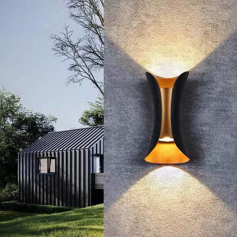 Wodoodporna aluminiowa lampa ścienna LED – zdjęcie 1