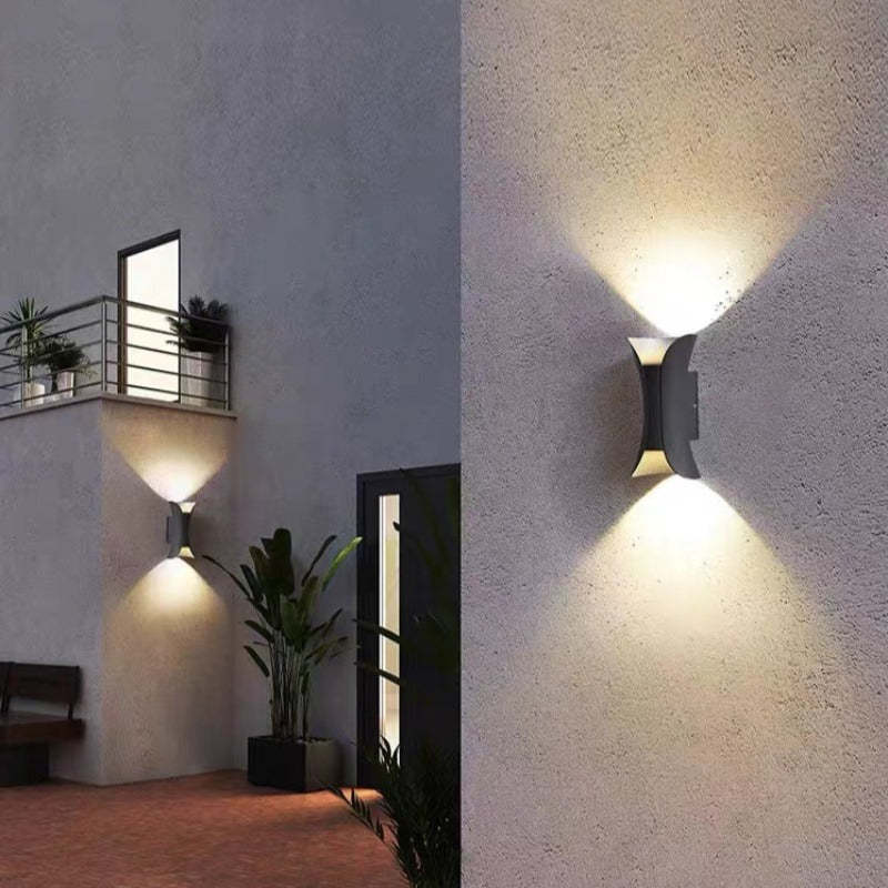 Wodoodporna aluminiowa lampa ścienna LED – zdjęcie 3