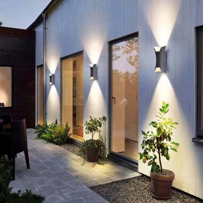 Wodoodporna aluminiowa lampa ścienna LED – zdjęcie 4