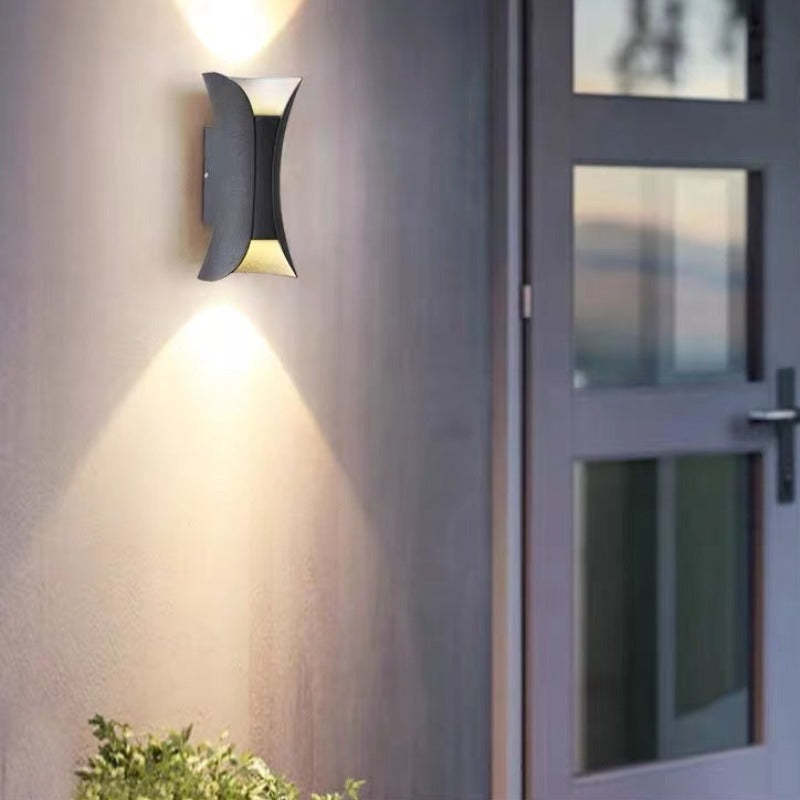 Wodoodporna aluminiowa lampa ścienna LED – zdjęcie 5