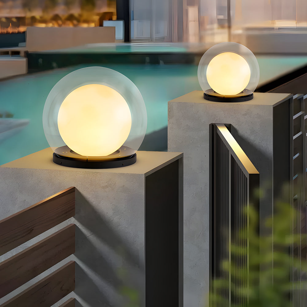 Solarna latarnia słupkowa Moonlight – zdjęcie 2