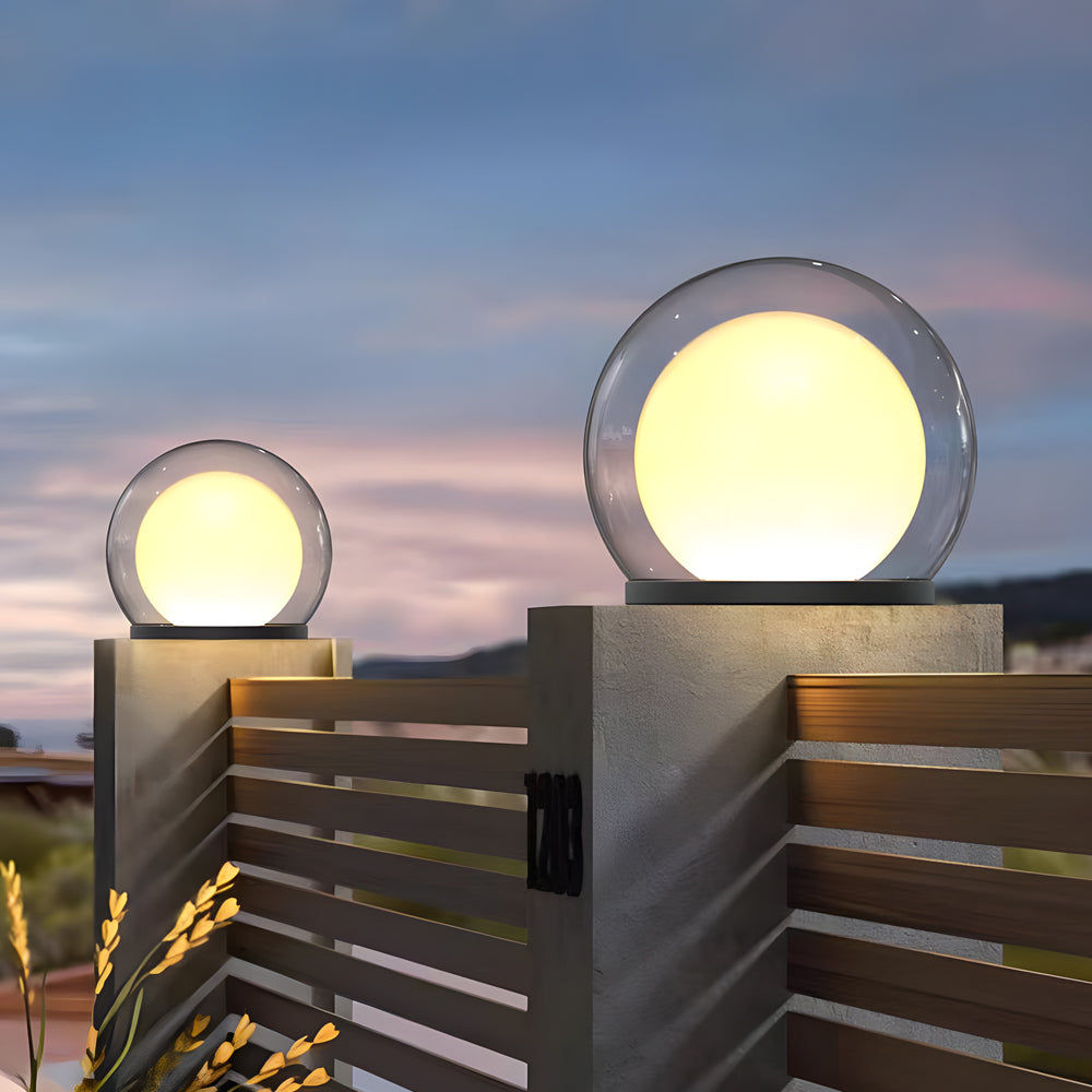 Solarna latarnia słupkowa Moonlight – zdjęcie 4