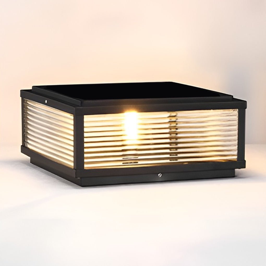 Nowoczesna ogrodowa lampa słupkowa LED – zdjęcie 5