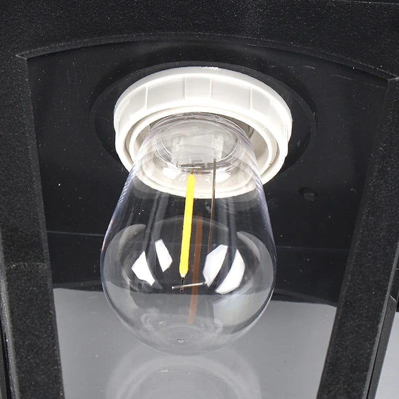 Elegancka Solarna Lampa Ścienna Zewnętrzna | Ekologiczny Design do Przestrzeni na Zewnątrz