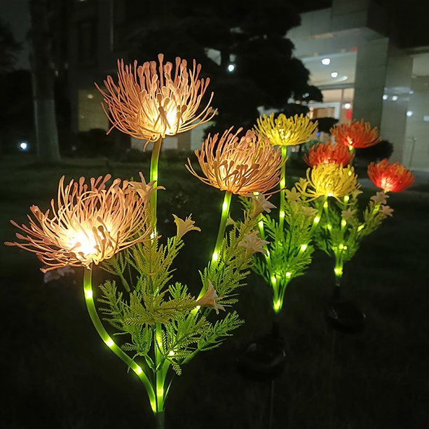 Fairy Flower | Dekoracyjna Lampa LED w Kształcie Kwiatów – Designerskie Oświetlenie do Salonu i Sypialni
