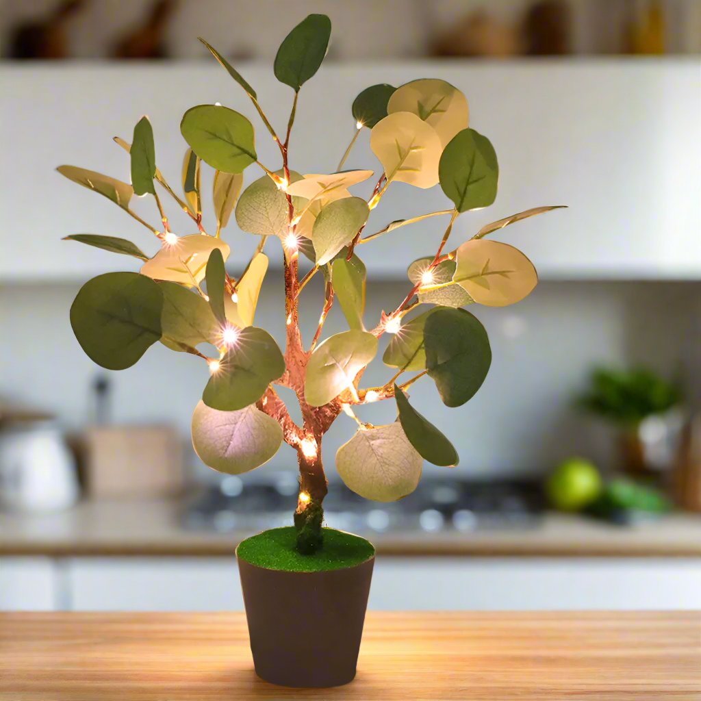 Christmas Branch | Świąteczna Lampka Nocna LED USB – Dekoracyjna Lampa z Gałązkami