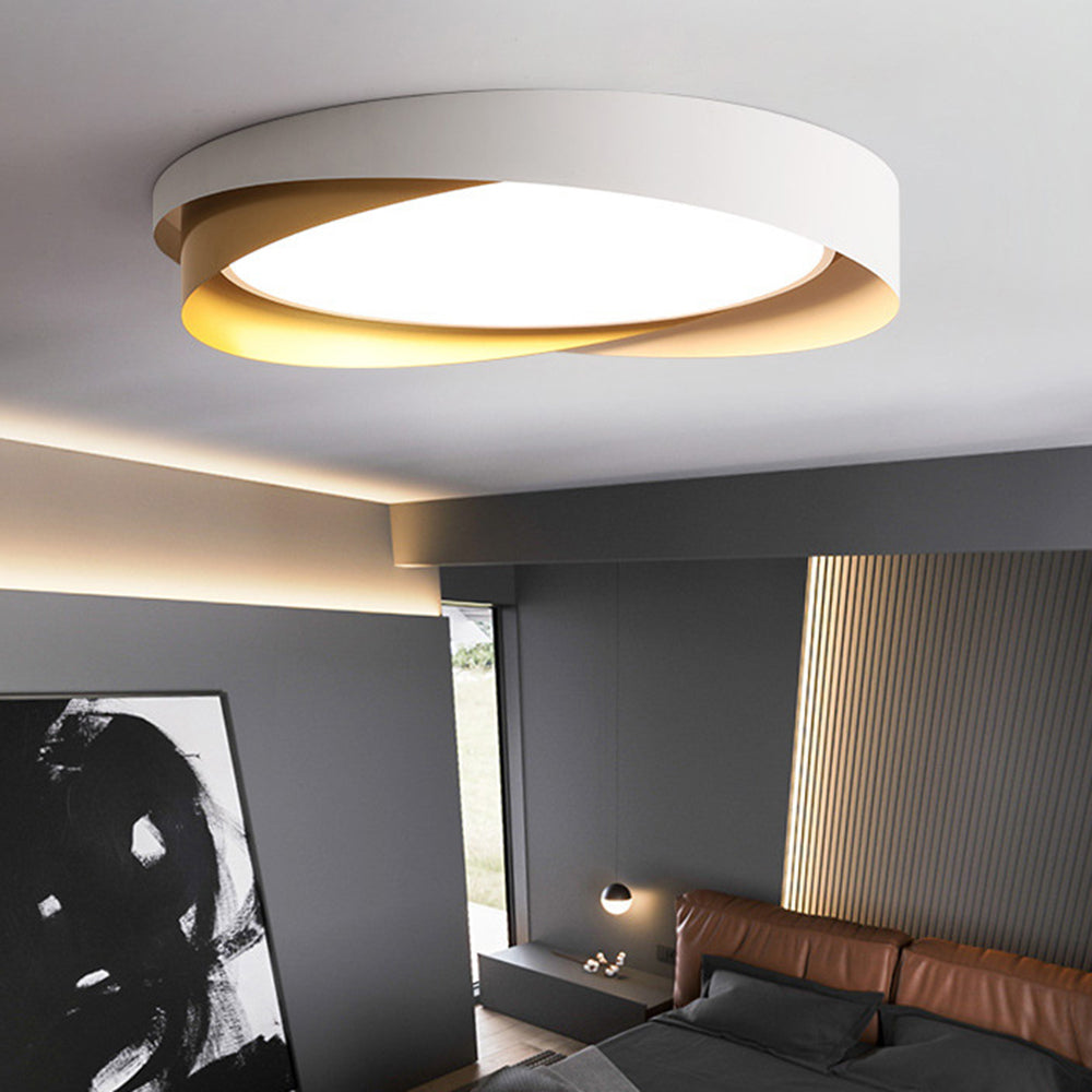 Lampa sufitowa LED HaloGlow | Designerska nowoczesna lampa do salonu, sypialni i jadalni