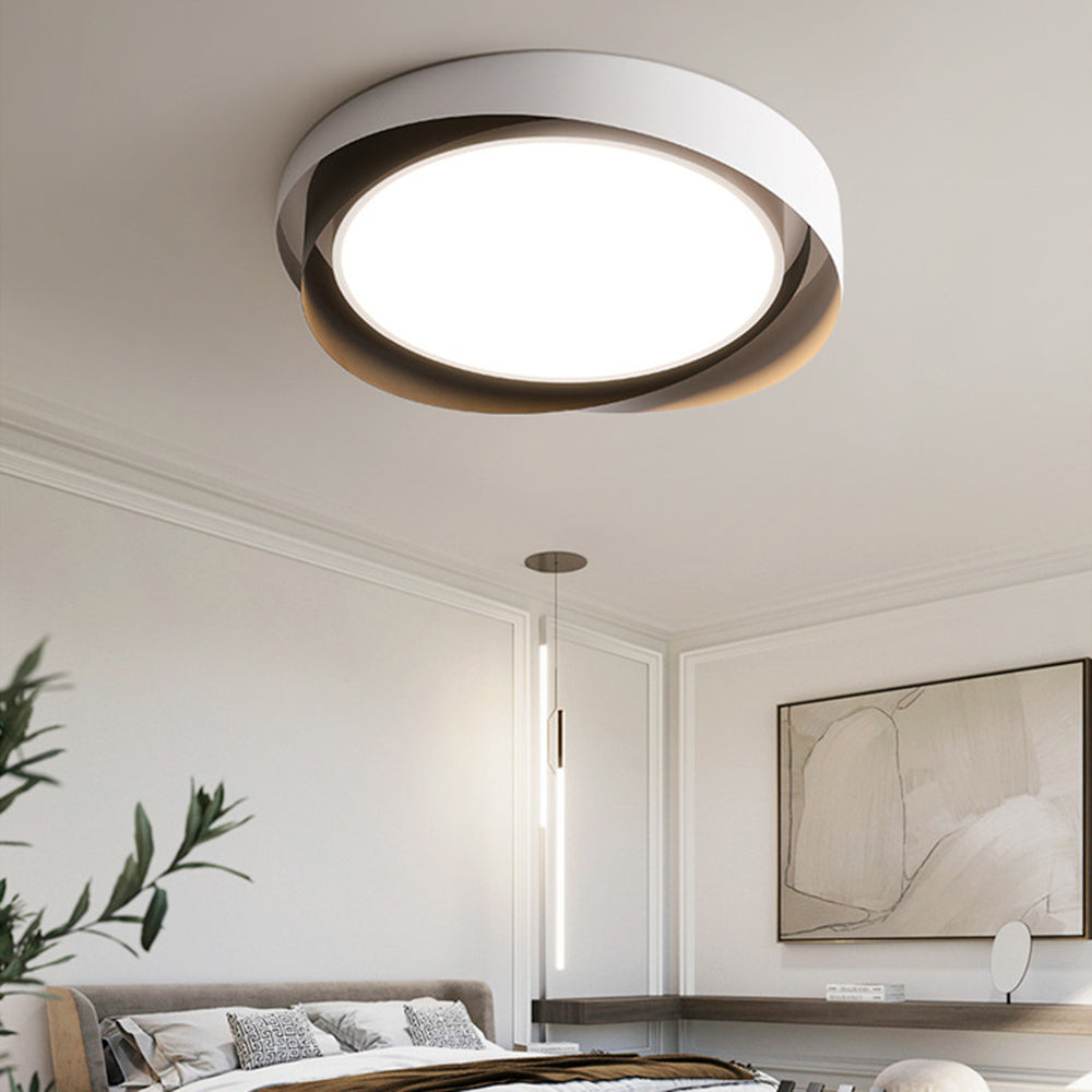 Lampa sufitowa LED HaloGlow | Designerska nowoczesna lampa do salonu, sypialni i jadalni