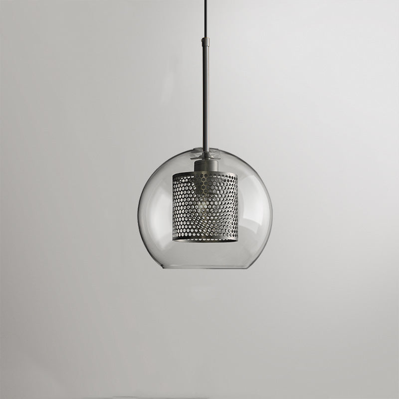 Lumen Collection | Szklana lampa wisząca z eleganckim designem | Nowoczesne oświetlenie do salonu, jadalni i sypialni