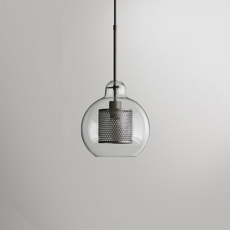 Lumen Collection | Szklana lampa wisząca z eleganckim designem | Nowoczesne oświetlenie do salonu, jadalni i sypialni
