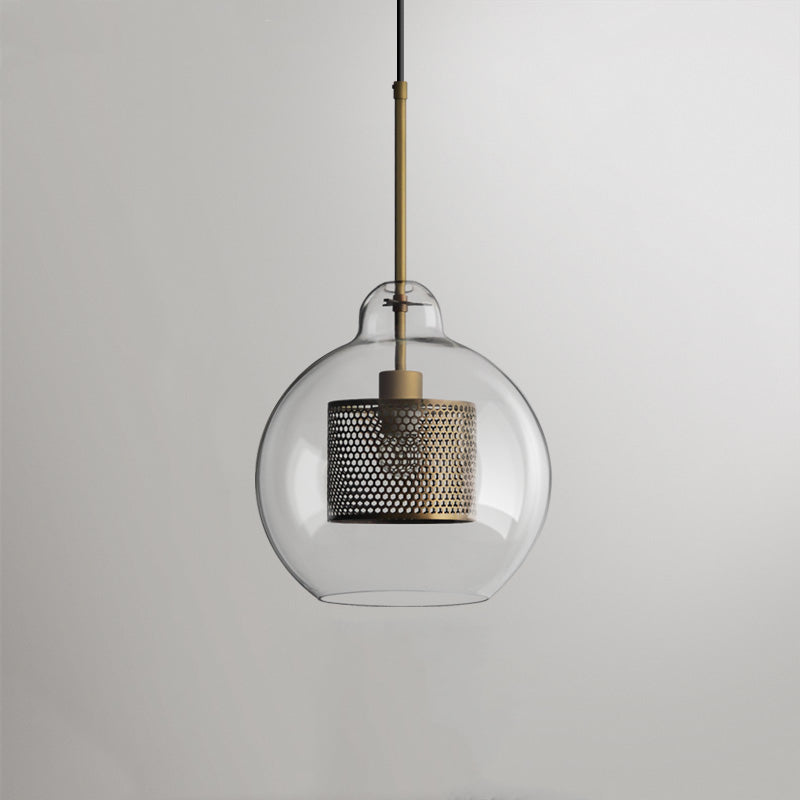 Lumen Collection | Szklana lampa wisząca z eleganckim designem | Nowoczesne oświetlenie do salonu, jadalni i sypialni