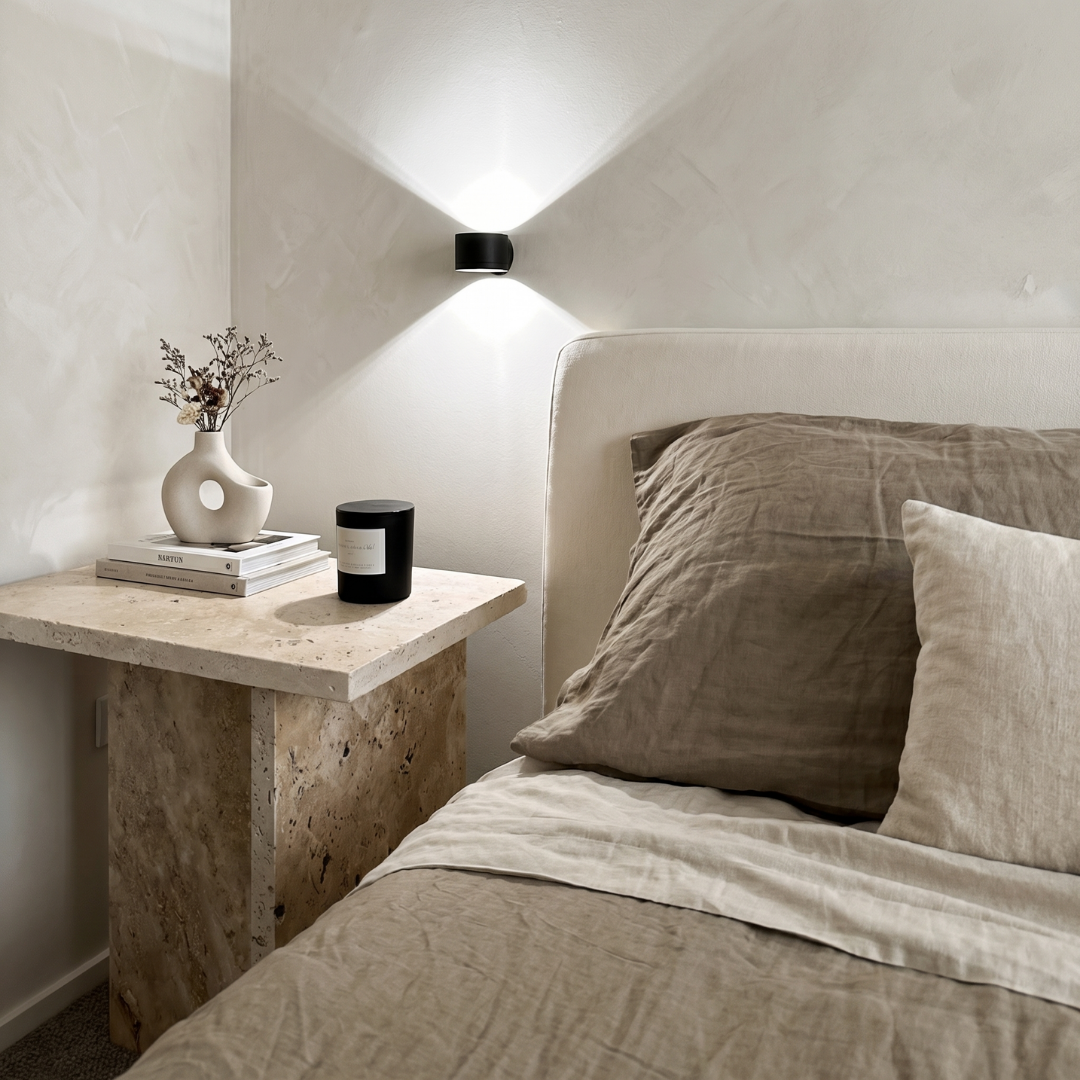 LED Rechargeable Wall Sconce with Dual Light Sources