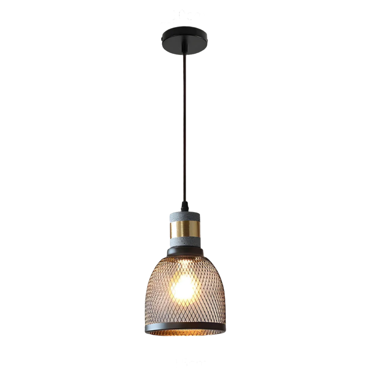 Industrialna lampa wisząca Loft | Designerska lampa LED z betonu do kuchni, salonu i jadalni