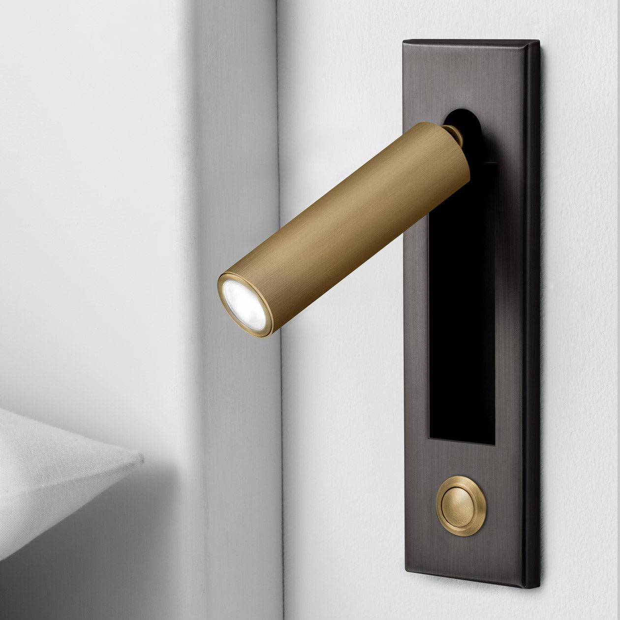 Lumen Collection | Bedside Wall Light with Pull-Out Activation