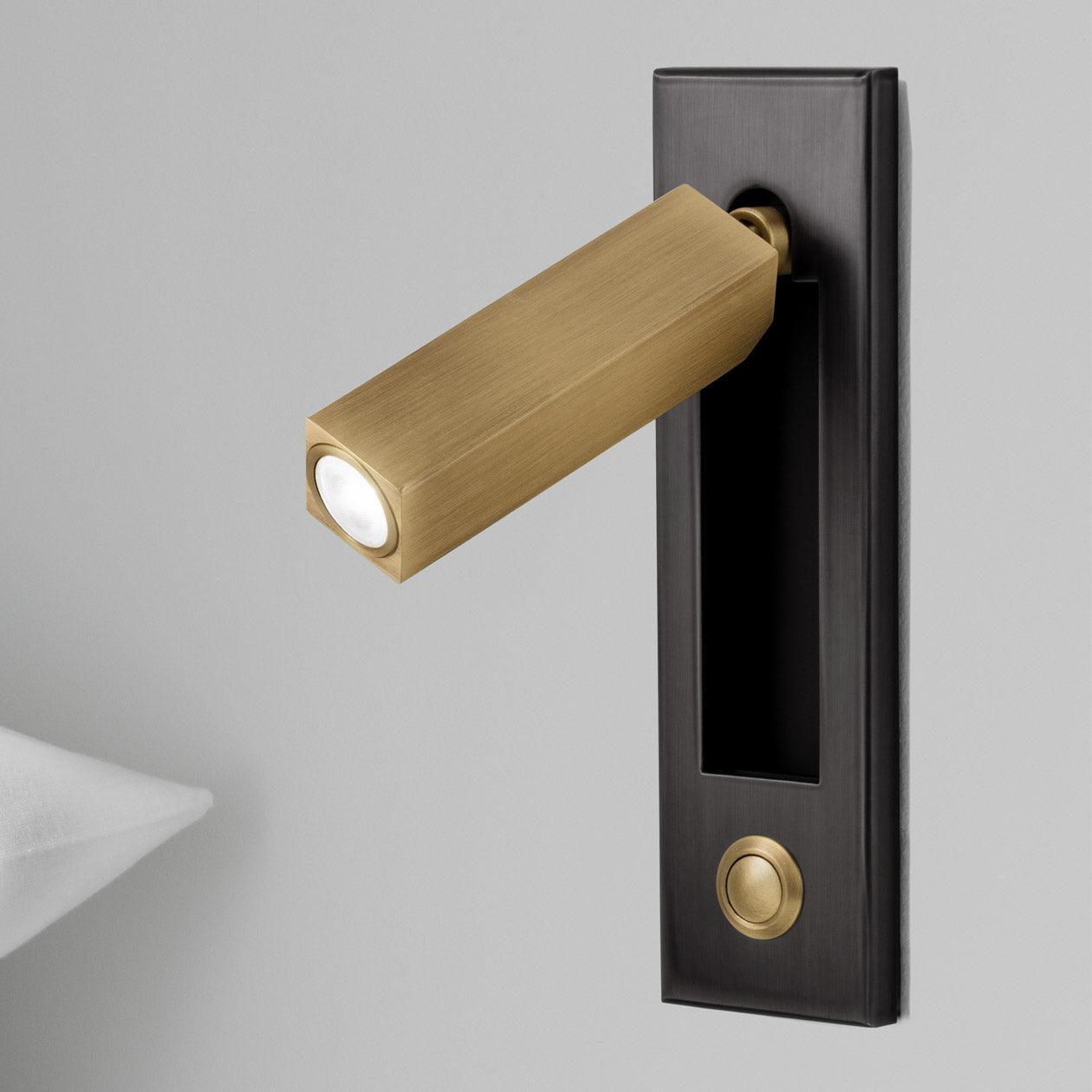Lumen Collection | Bedside Wall Light with Pull-Out Activation