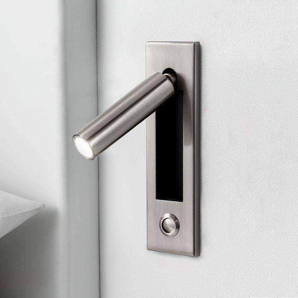 Lumen Collection | Bedside Wall Light with Pull-Out Activation