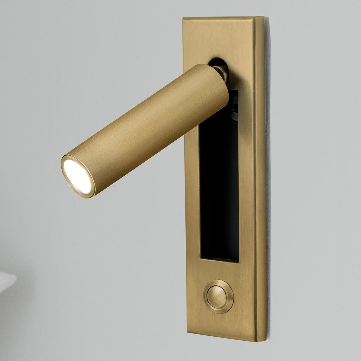 Lumen Collection | Bedside Wall Light with Pull-Out Activation