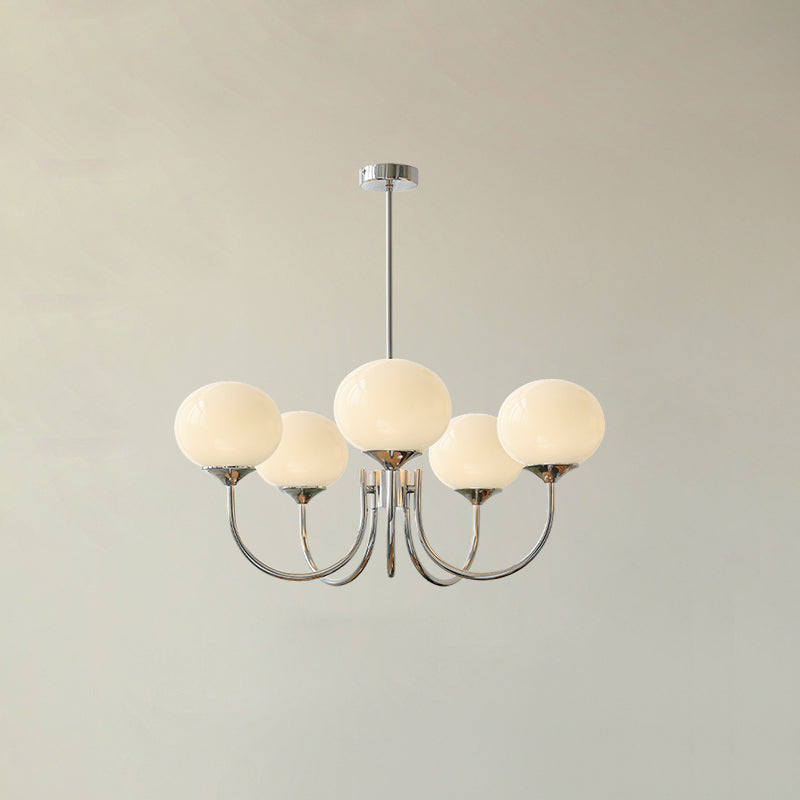Lumen Collection | Designerska lampa wisząca z kulistymi kloszami | Eleganckie oświetlenie do salonu i jadalni