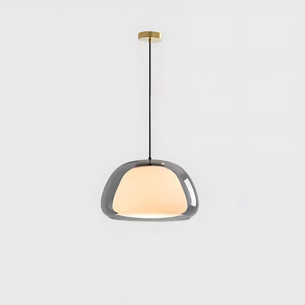 Lampa wisząca Lumen Jelly Glass | Designerska szklana lampa LED do salonu, kuchni i jadalni